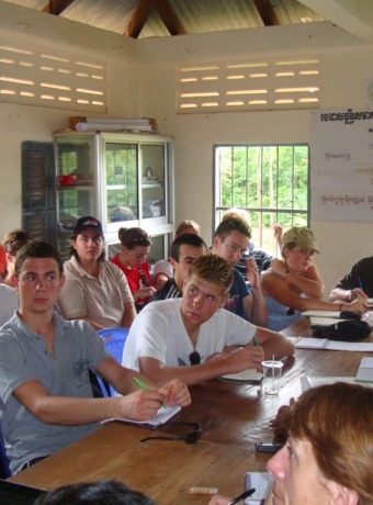 Study visit of students from Europe with KPPA in 2011