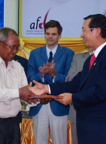 Ceremony of official registration of Kampot pepper as GI product in Cambodia on April 02, 2010